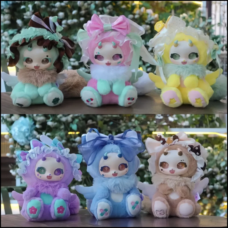 

Genuine Boboco Sweetheart Party Blind Box Series Anime Figure Kawaii Plush Model Doll Toy Room Desktop Decoration Birthday Gift