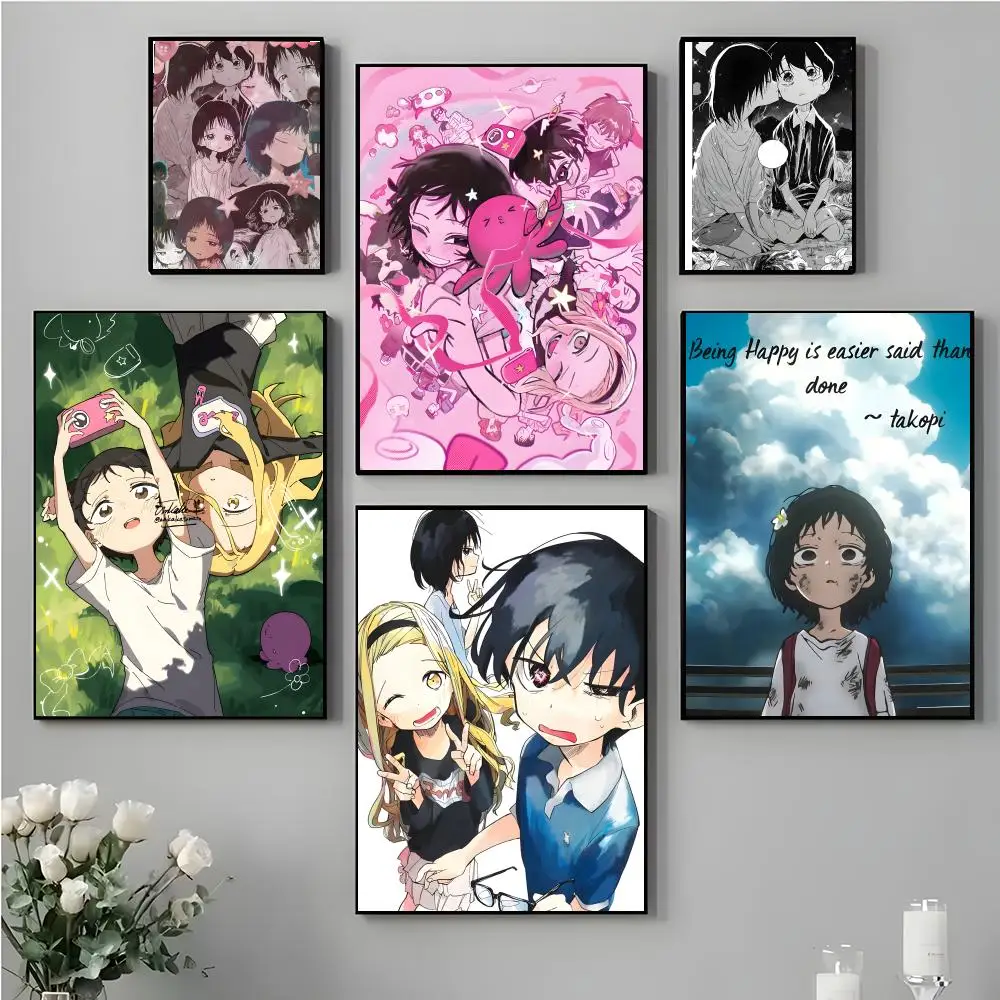 T-Takopi's Original Sin outstanding Poster High-definition stickers ideal gifts for living rooms hallways
