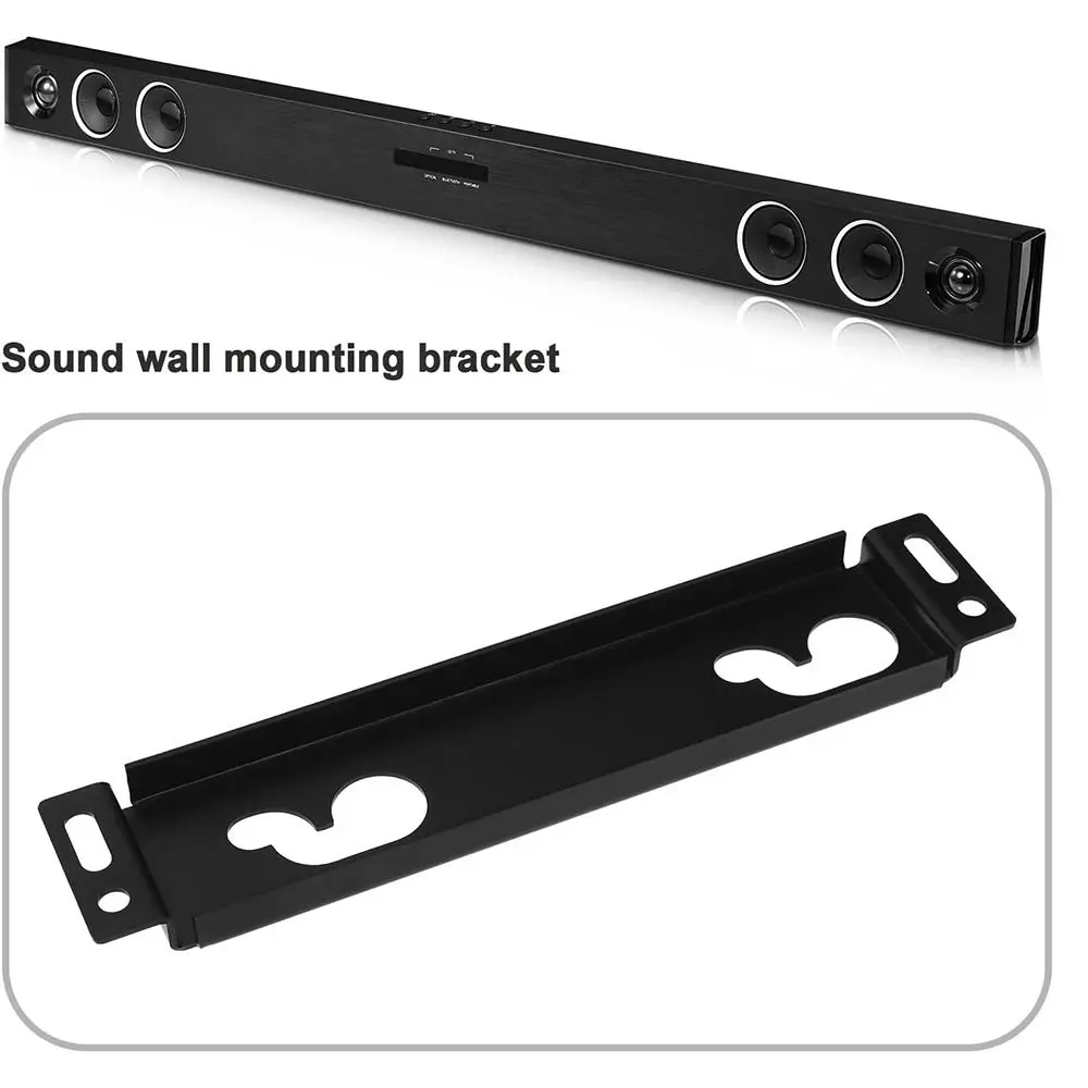 

Universal Wall Mount Sound Bar Mounts Anti-Drop Metal Speaker Wall Bracket Under TV Audio Wall Shelf for LG Speaker Accessories