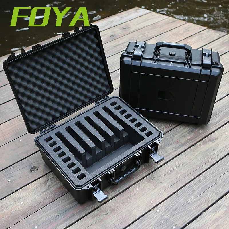 Tactical ABS  Tool Case Waterproof Shockproof Portable Storage Box Sealed Hunting Box Glock G17 1911 P1Safety Protection Gun Box