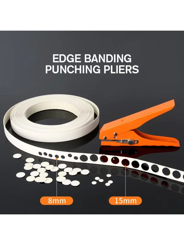 8MM 10MM 12mm 15MM Edge Banding Punching Pliers Punching Tool Masking Pliers Countersink Drill Screw Hole Hat Woodworking Tool