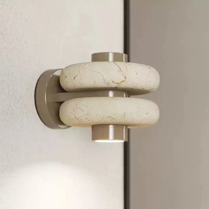 

Настенный светильник Spanish Personality Marble: дизайнерский, креативный, светодиодный, для коридора, прихожей, спальни, прикроватный, минималистичный светильник