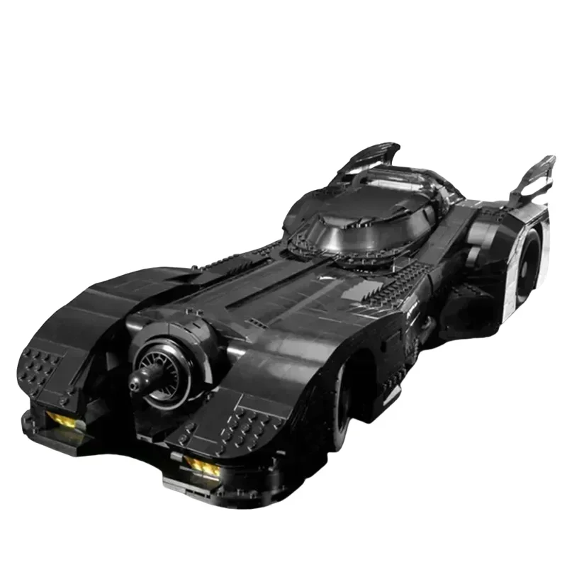 3306 قطعة مارفل أنيمي بطل Batmobile Supercar 76139 نموذج تجميع اللبنات الفتيان والفتيات لعبة الأطفال الهدايا #6