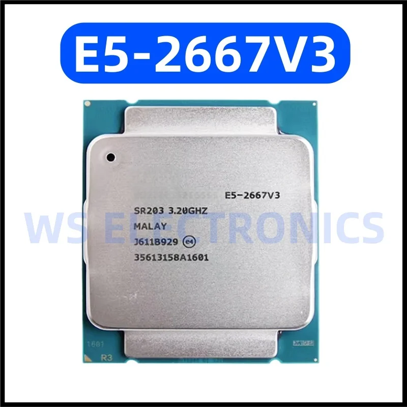 E5-2667V3 E5 2667 V3 CPU Processor 8 cores 16 threads 3.2GHz
