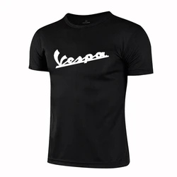 High Quality Polyester vespa Men Running T Shirt Quick Dry Fitness Shirt Training Exercise Clothes Gym Sport Shirt Tops Lightwei