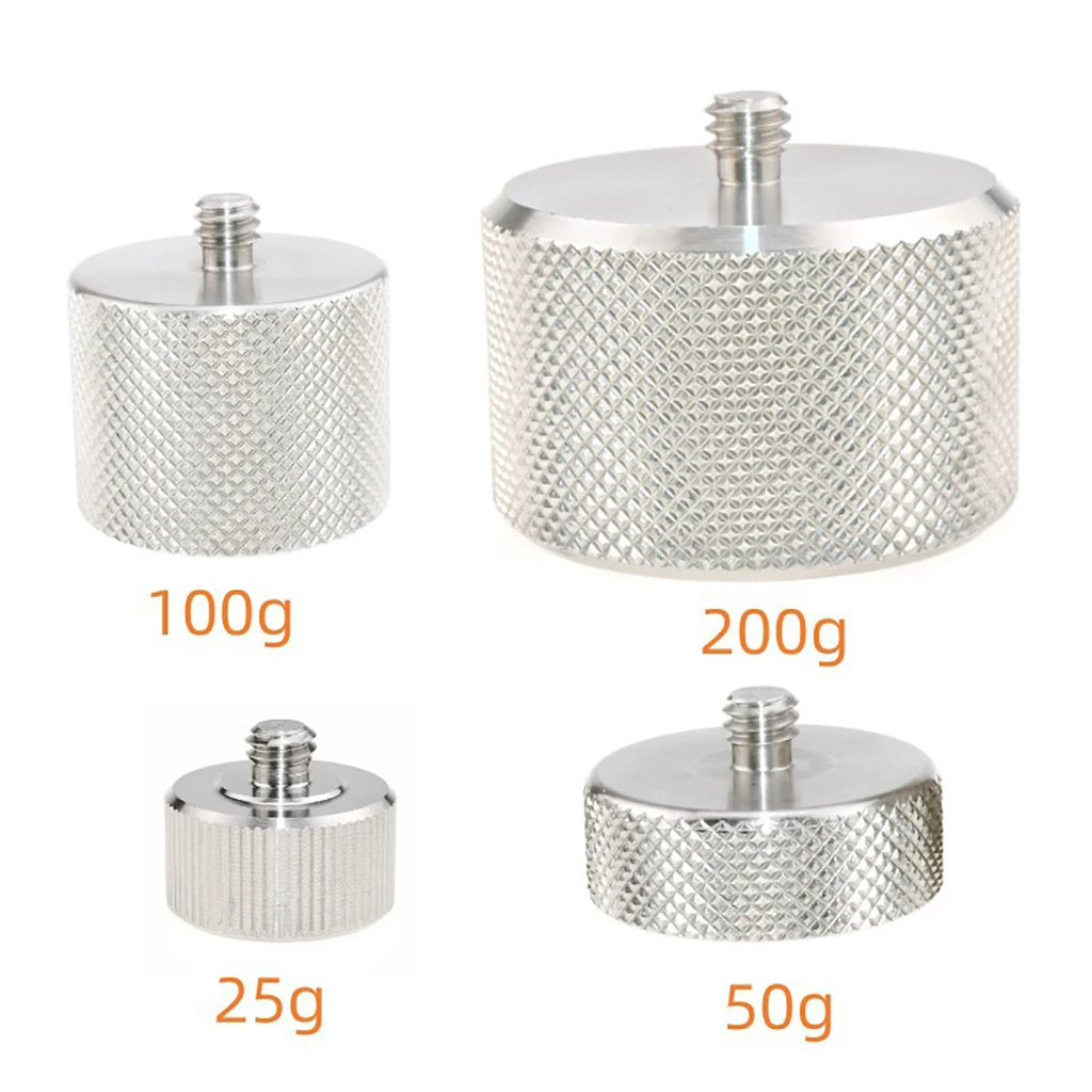 Stabilisateur de cardan portatif, contrepoids d'équilibre, support de poids 25/50/100/200g pour grue DJI Ronin RSC 2 RS3 RS3 Pro Zhiyun