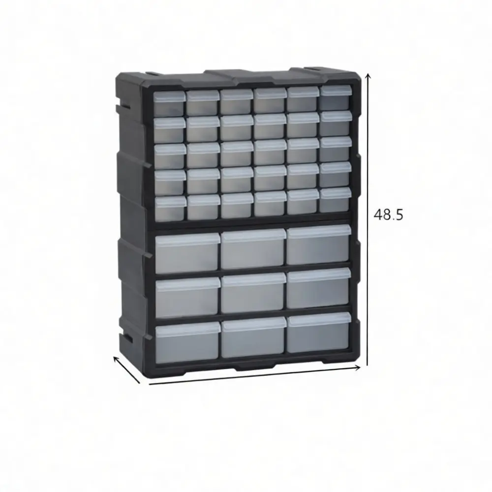 Workshop Storage Organizer For Hardware Screws Nuts Bolts Electronic Components Craft Hobby Storage Cabinet Box