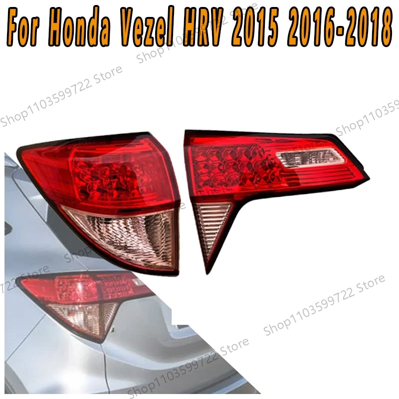 For Honda Vezel HR-V HRV 2015 2016 2017 2018 Rear And Brake Lights Reverse Headlights Warning Lights Shell Cover Turn Signals