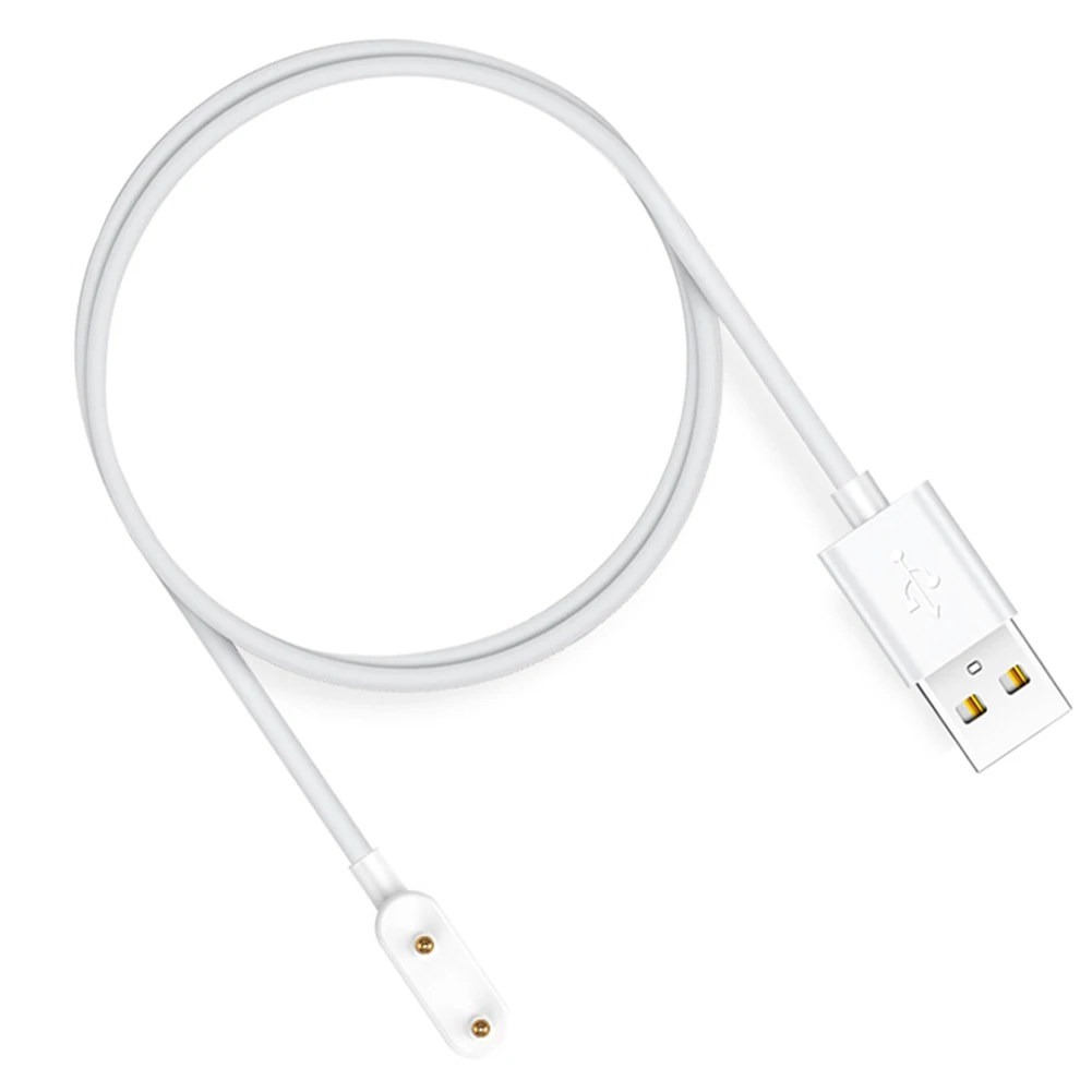 1M USB Magnetic Charging Cable for Huawei Band 7/Honor Band 6/6 Pro (White)