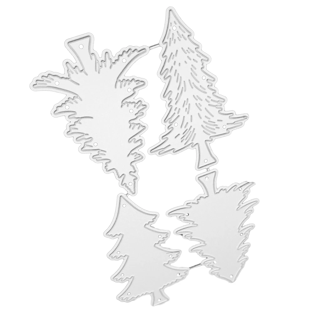 

Carbon Steel Cutting Die 11.9x7.1cm Silver DIY Embossing Mold Reusable Greeting Cards Christmas Gifts Paper Crafts Scrapbooking