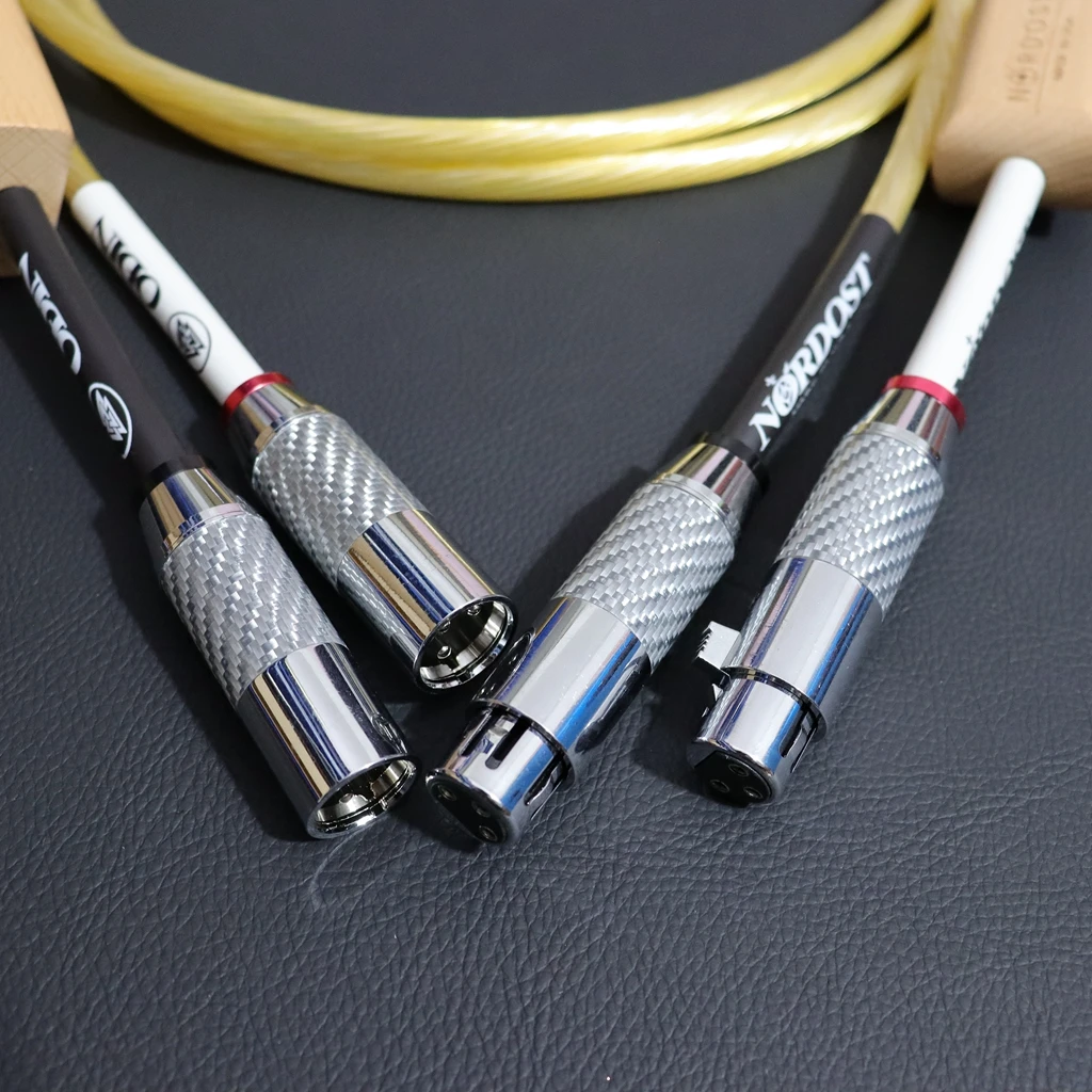 U.S. original Nordost ODIN Gold Audio Cable HIFI XLR To XLR Balanced line Audiophile grade Amplifier mix mixer Interconnect wire