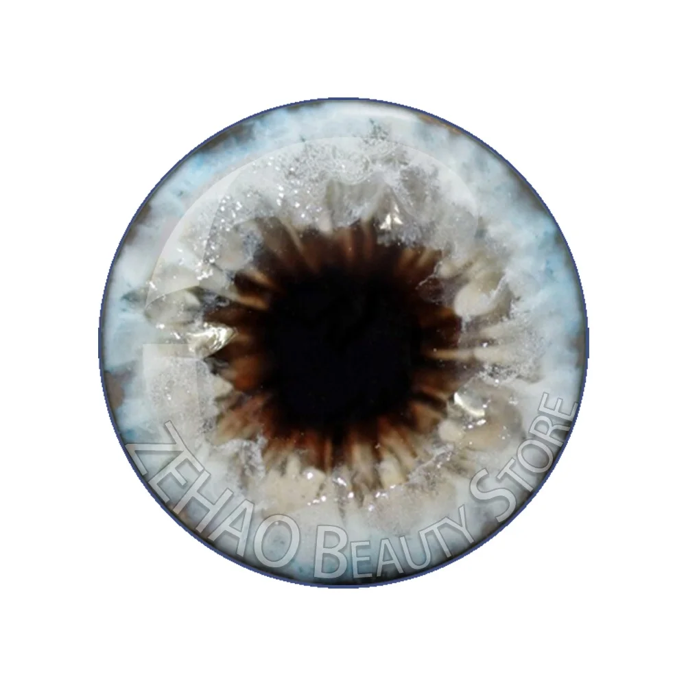 Cool Blyth Doll 12pcs/set Glass Dolls Eye Chip DIY Crafts Eyeballs 10MM-40MM for Blyth Dolls Drop Glue Eye Pupil Girl Toy Eyes G view 4