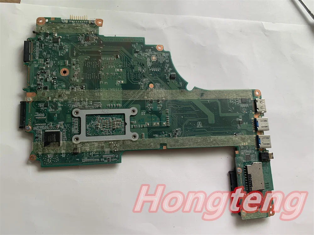 

da0blymb6e0 а 000396150 Материнская плата для ноутбука TOSHIBA SATELLITE P55T s555-c с тестом процессора i7-6500u, ок