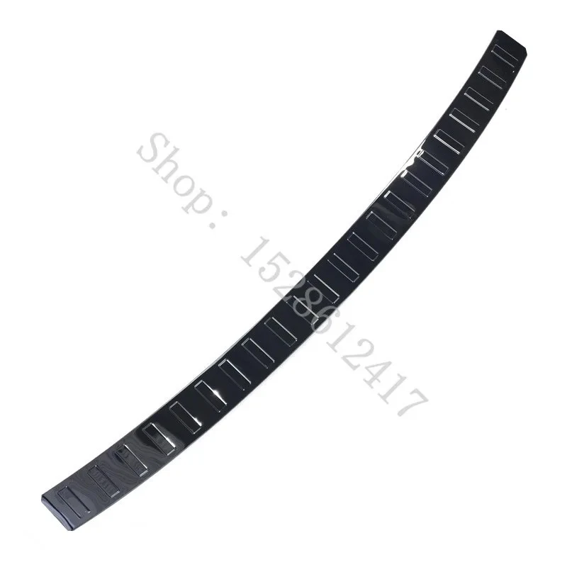 For Mercedes Benz GLE GLS Class W167 X167 2020~2025 Rear Trunk Bumper Protector Rear Scuff Plate Rear Door Sill Car Accessories