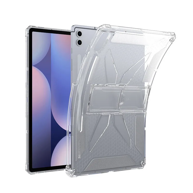

Прозрачный чехол-кронштейн для Samsung Galaxy Tab S10 Ultra 14,6 дюйма 2024 S10 S9 S8 Ultra 14,6 дюйма 2023, чехол-подставка со слотом для ручки
