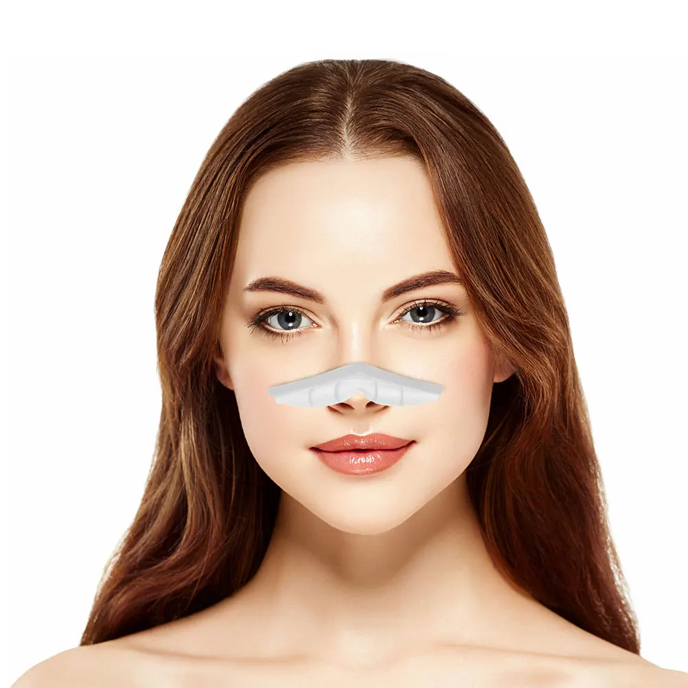 

20 Pcs Silicone Anti Fog Nose Bridge Strips Safe Eco Friendly Mask Accessories For Adults And Children White