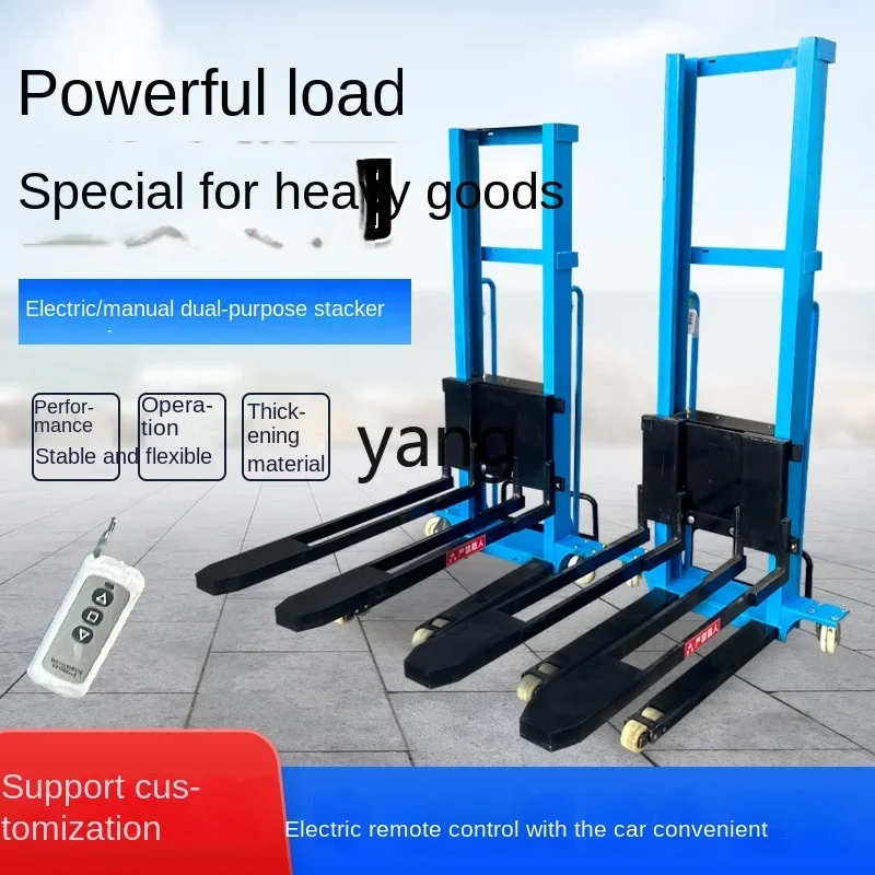 LTT Electric Portable Manual Forklift Mobile Lifting Small Hydraulic Truck