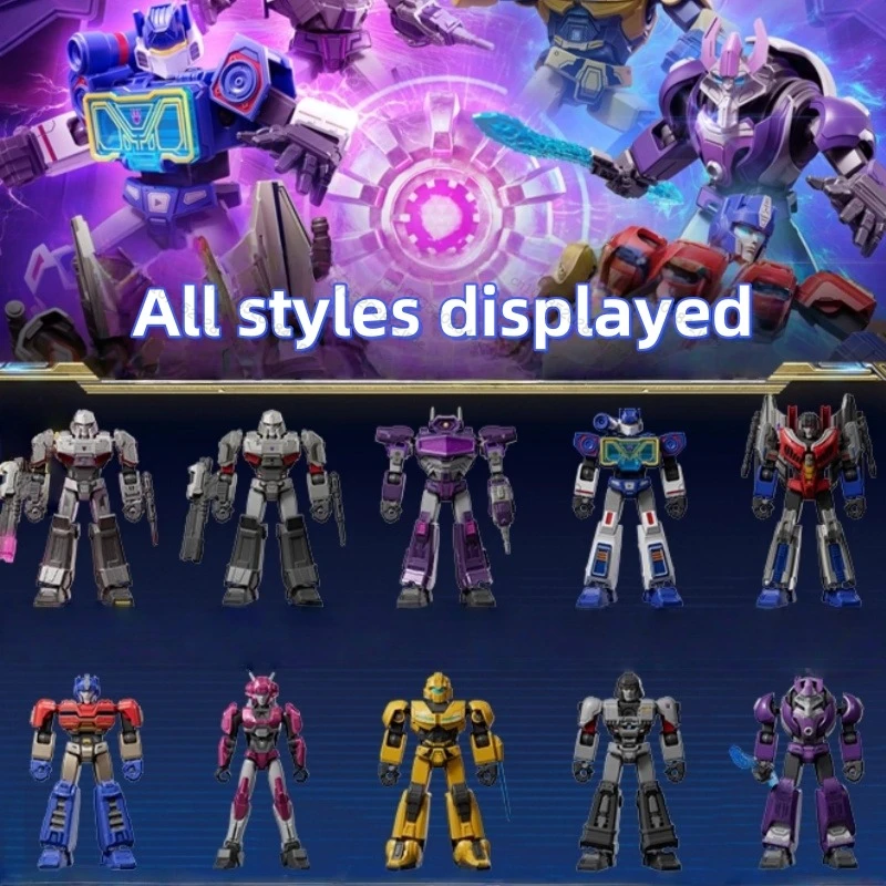 BLOKEES Bloco de Construção Transformadores Star Edition Vol.7 Optimus Prime Megatron Alpha Trion Montado Modelo Móvel Brinquedo Ornamento