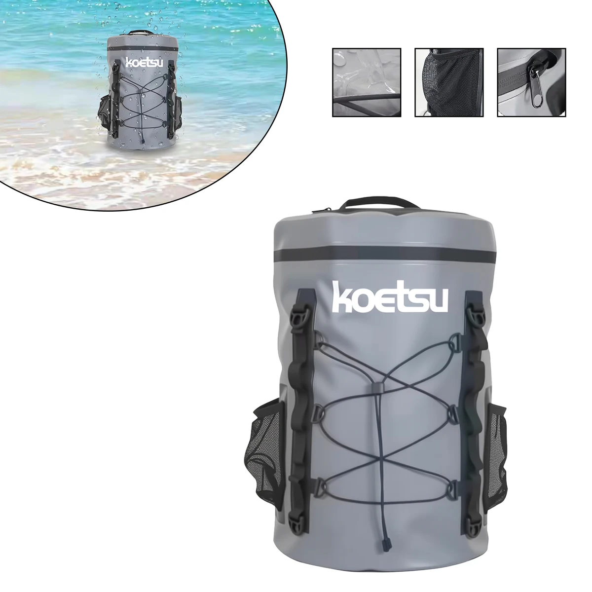 

Waterproof Paddle Board Bag 40L Large Capacity Inflatable Paddle Board Storage Bag Waterproof Dry Bag Kayak Accessories