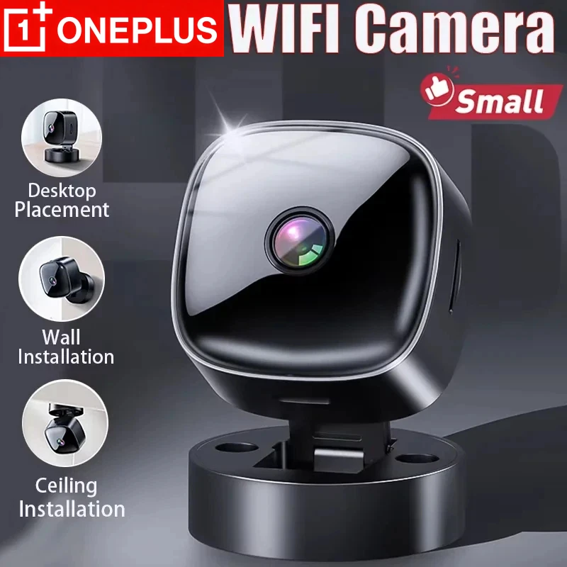 OnePlus 1080P HD Camera 2.4G Wifi Wireless Security Protection Remote Monitor Camcorders Home Phone Connectivity Smart  Device