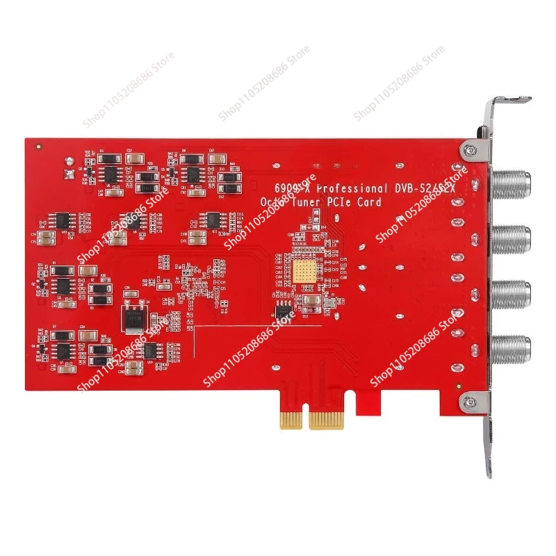 TBS6909-X V2 8-way Frequency Input Receiver Card Compatible with Tvheadend Tuner