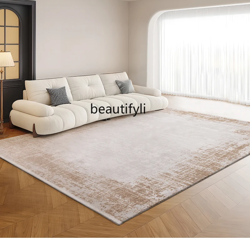 Modern simplicity, light luxury and high-end living room carpet villa high-end home, new model