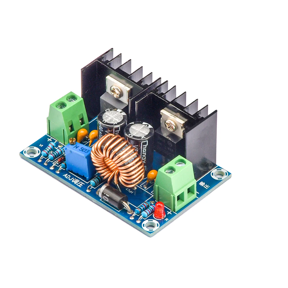 

DC DC Step Down Adapter XL4016 8A 200W Buck Converter 4-40V to 1.25-36V Adjustable Power Supply Voltage Regulator Module