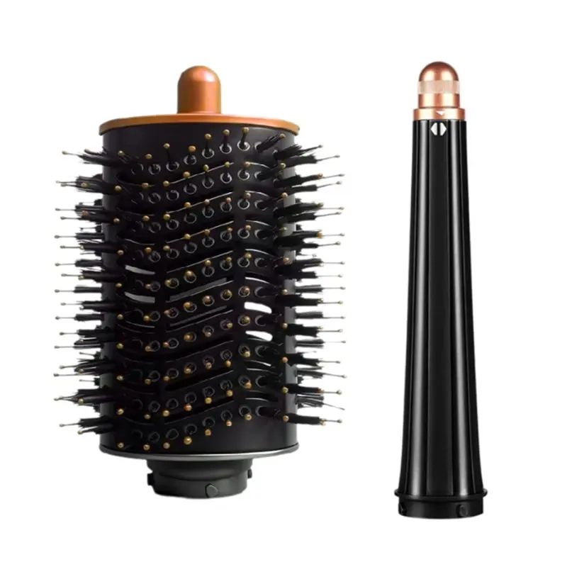 

ABMK For Dyson Airwrap HS01/05/08 Hair Styling Tools- Long Conical Barrels& Smoothing Brush Curling Iron Textured Waves