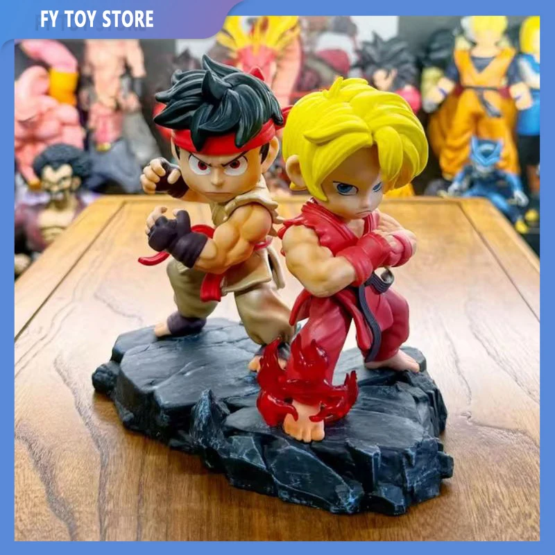 

15cm Street Fight Anime Figure Ken Master Ryu Figures Pvc Statue Desk Decoration Collection Model Birthday Toy Gifts 2025 New