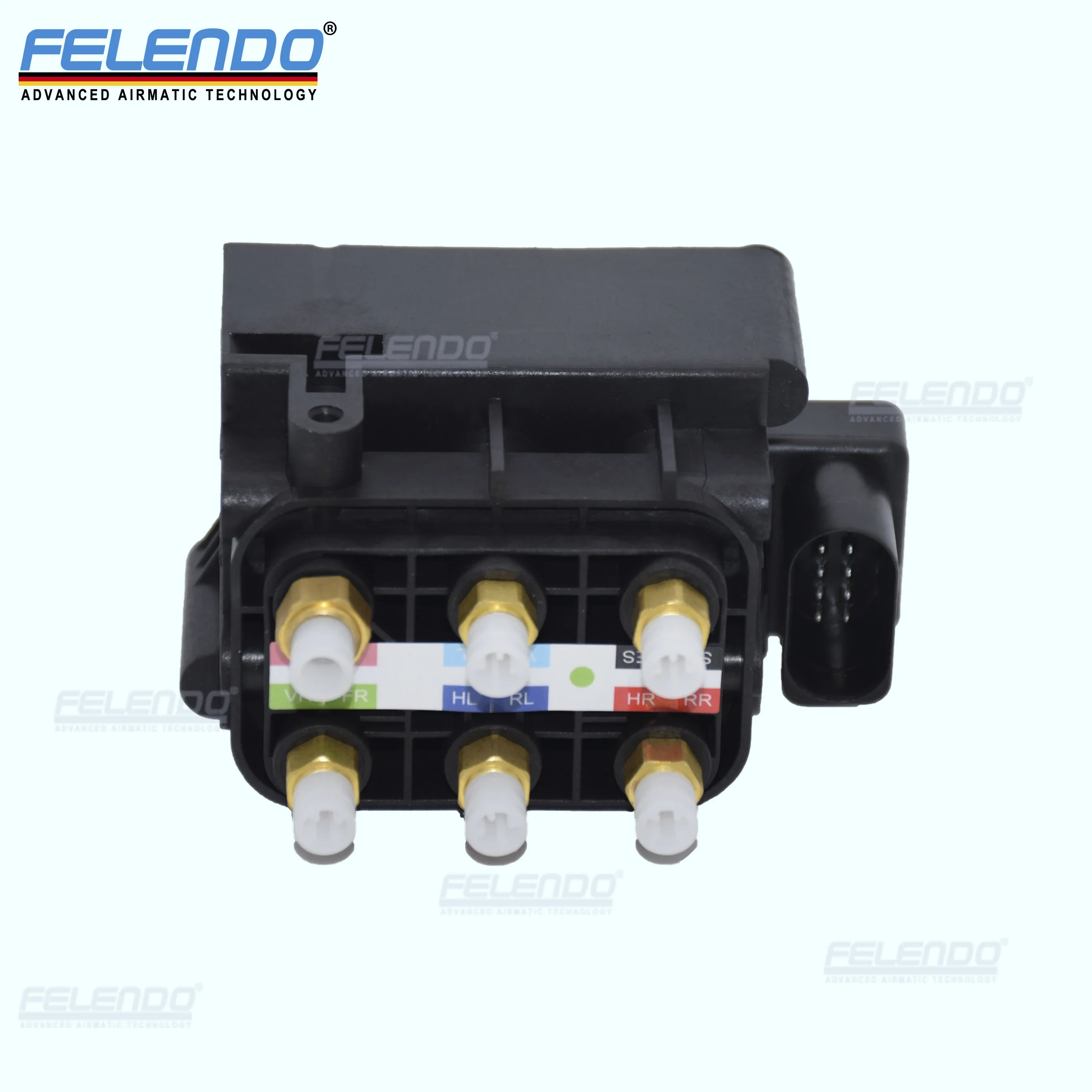 A2513200058 A2123200358 Parts for W212 Mercedes  Benz W251 W221 W211 W222 W218 W166 Air Suspension Valve Block view 3