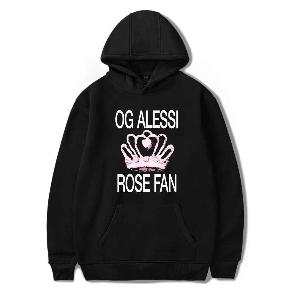 Alessi Rose Merch Sudaderas con capucha Hombre/Mujer Sudaderas Ropa casual estampada