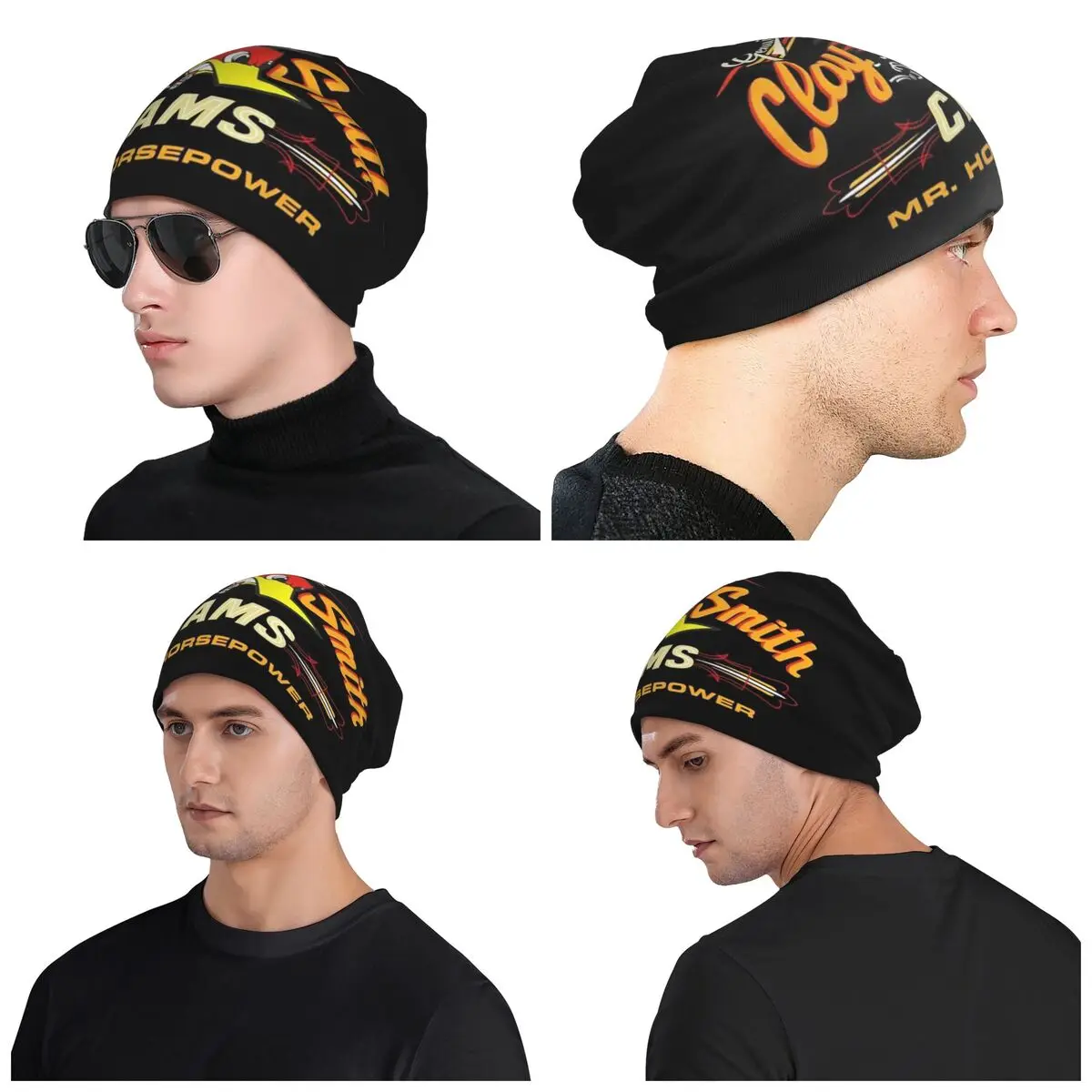 

Made In The USA Street Mr.Horsepower Clay Smith Cams Unisex Adult Beanies Caps Knitting Bonnet Hat Warm Outdoor Skullies Hats