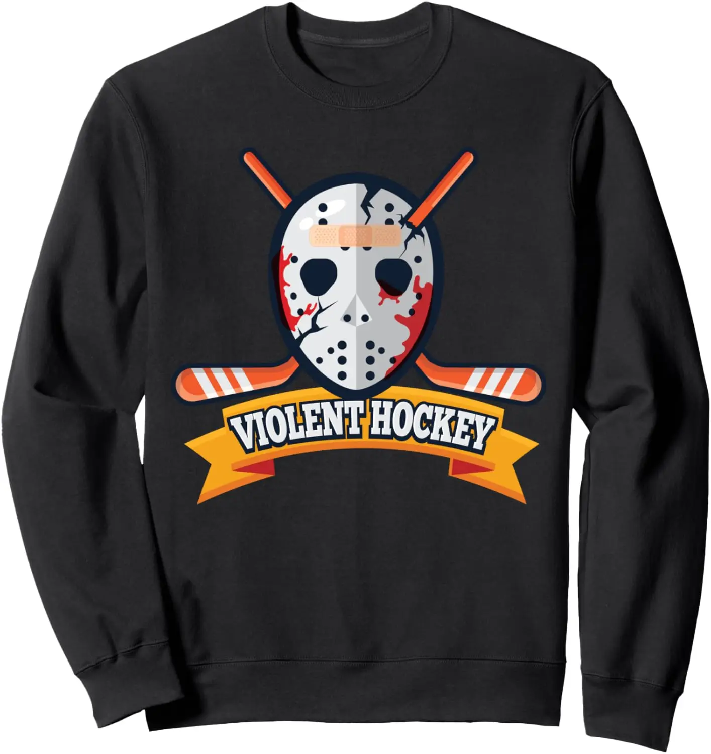 Violent Hockey | Cool Ice Hockey Fanatics Gift Sweatshirt