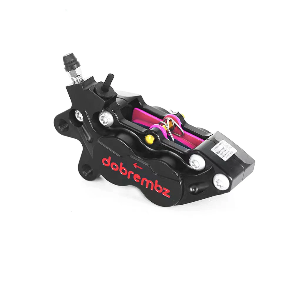 Universal Motorcycle CNC Axial Brake Caliper 40mm Mount 4 Piston For Yamaha Honda Kawasaki Suzuki Scooter Dirt Bike Accessories