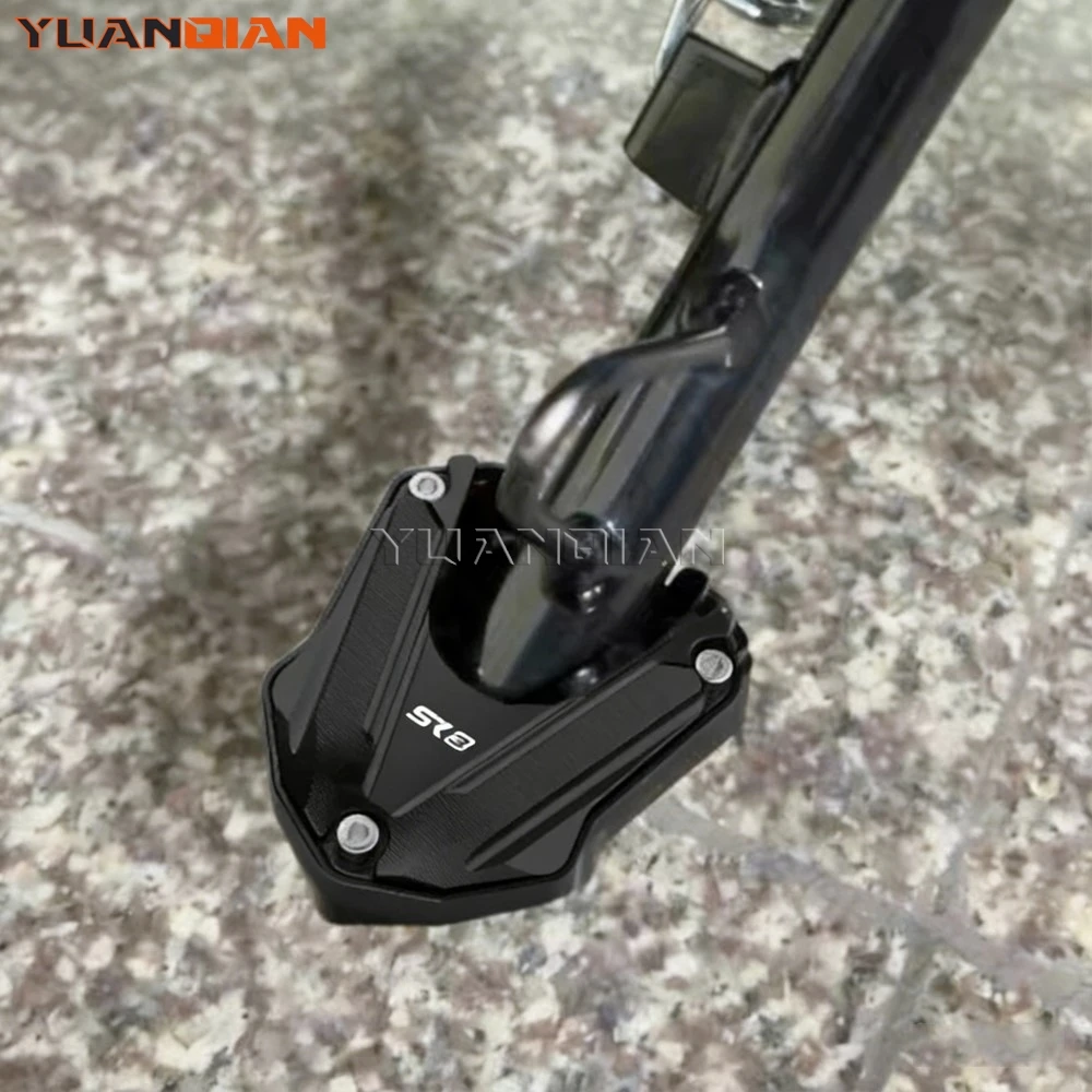 2026 For VOGE SR250GT SR 3 SR3 2023 2024 2025 Aluminium Kickstand Side Stand Enlarger Side Brace Assist Motorcycle Accessories