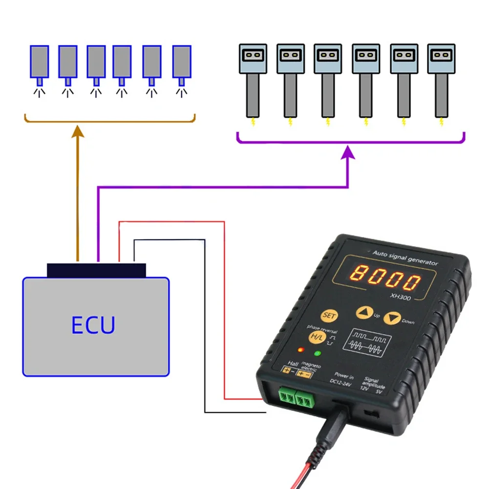 XH300 Automotive Signal Generator Automotive Hall Sensor Crankshaft Position For Test Measurement Tool Accessory In Stock