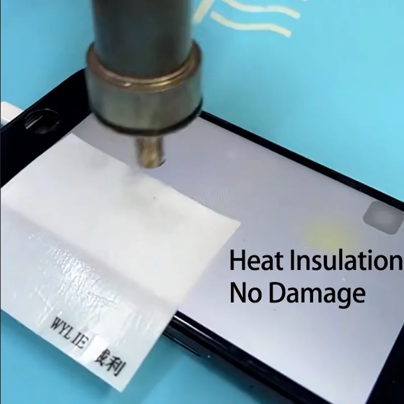 WYLIE High Temperature Resistance Airline Thermal Pads Screen Transplant IC 360° Without Damaging The Screen