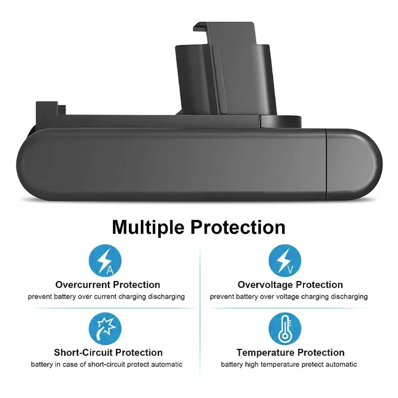 Imagem -04 - Bateria do Vácuo do Li-íon para Dyson tipo a 22.2v 28000mah Dc35 Dc45 Dc31 Dc34 Dc44 Dc31 Animal Dc35 91708301 Novo