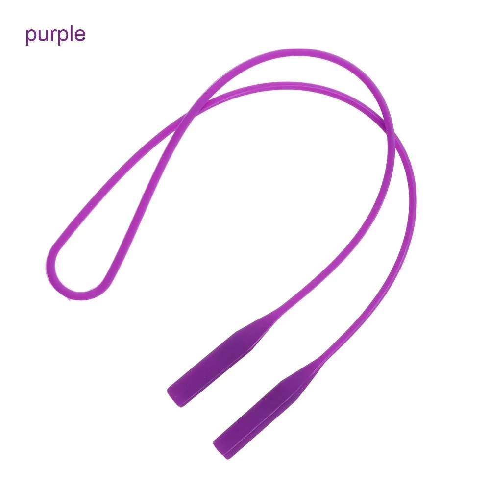 Silikon Brillen Strap Gläser Sonnenbrille Kette Sport Band Kabel Halter Elastische Anti Slip String Seile Elastische Gläser String