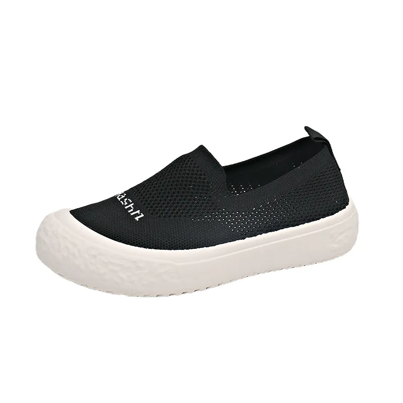 Women's Slip-on Loafers Flats Knit Walking Penny Shoes Soft Work Office Comfort  Sneaker Women Casual Loafers view 5