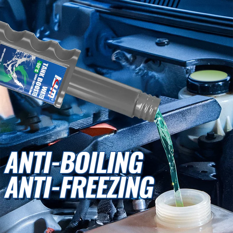 Refrigerante Anticongelante LOORSAN 60ml, Protección Contra la Corrosión y el Óxido, para Tanque de Agua del Motor, para Autos, Camionetas, SUV, Protección para Todas las Estaciones