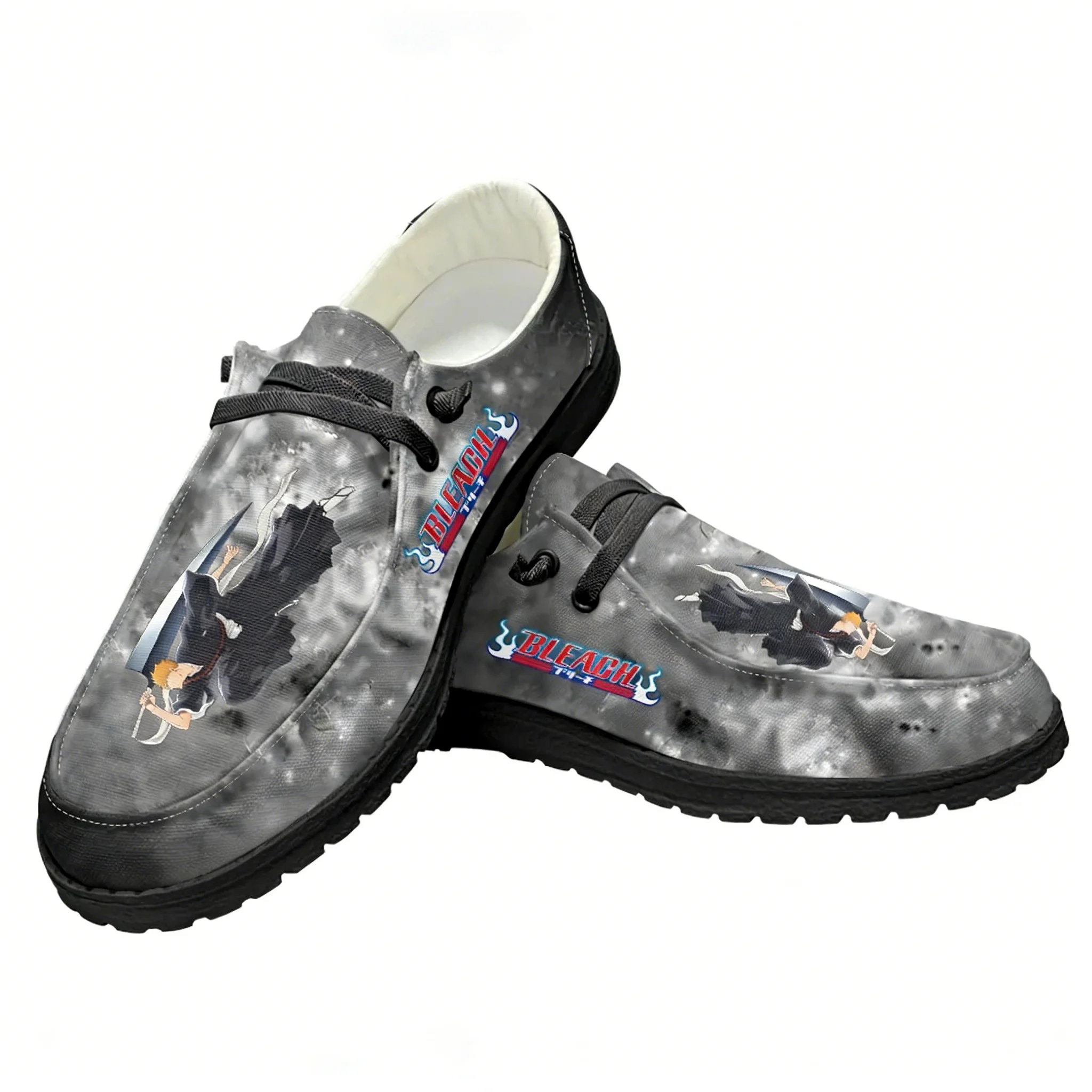 

Bleach Casual Shoes Mens Womens Breathable Flat Footwear Casual Indoor Outdoor Lightweight Shoe Couple Customized Couple Shoescu