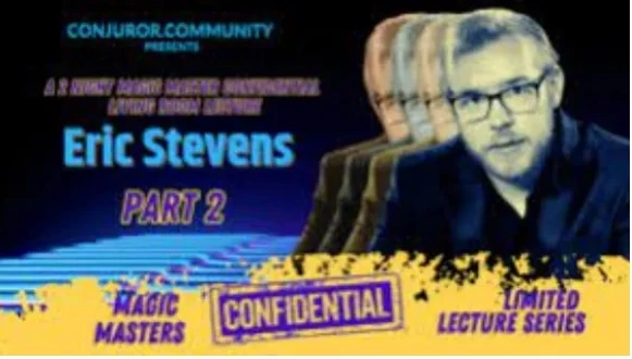 

Magic Masters Confidential: Eric Stevens Part 2 - Magic tricks (Instant Download)