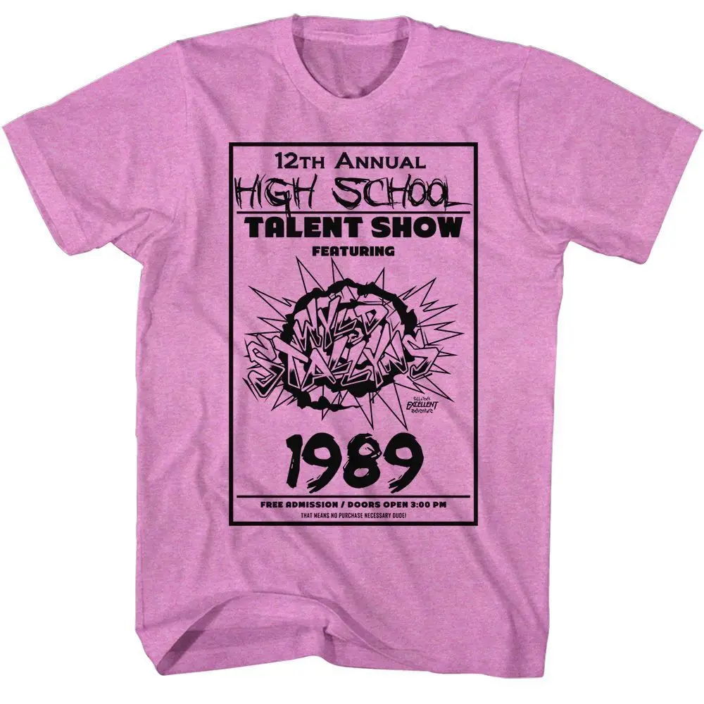 Bill And Ted Talent Show Neon Movie T Shirt