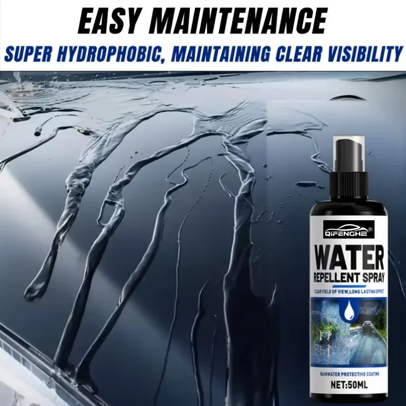 

Car Glass Water Repellent Spray, Rainproof Protective Coating, Improve Driving Visibility in Rain 100ml