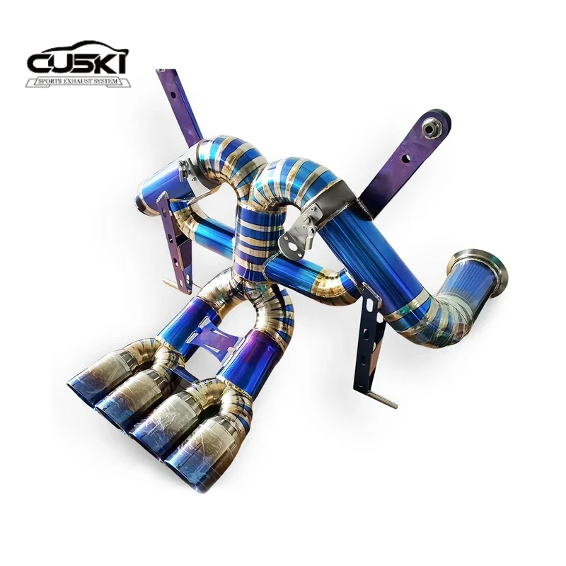 

Высокопроизводительные выхлопные компоненты, подходящие для Lamborghini LP700/LP750/LP720 2012-2018 с клапаном Cat, задняя выхлопная труба