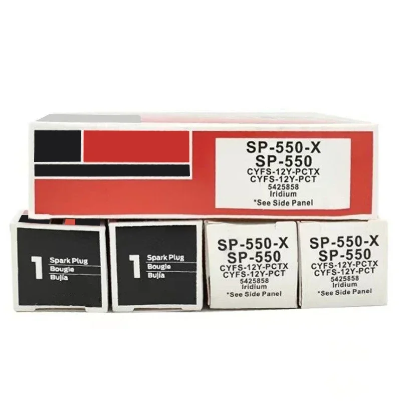 4/8PCS SP-550 CYFS-12Y-PCT Bujía de Platino para Ford Edge Escape Focus Fusion Land Rover LR2 Range Rover Evoque Cadillac ATS