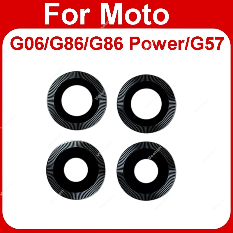 Professional Camera Lens Surround Bezel For Motorola MOTO G06 G57 G86 G86Power Accurate Hole Position Perfect Matching Repair
