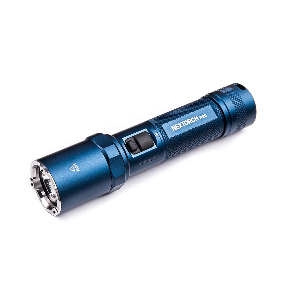 NEXTORCH P80 2100 Lumens High Lumens One-Step Strobe Rechargeable Flashlight