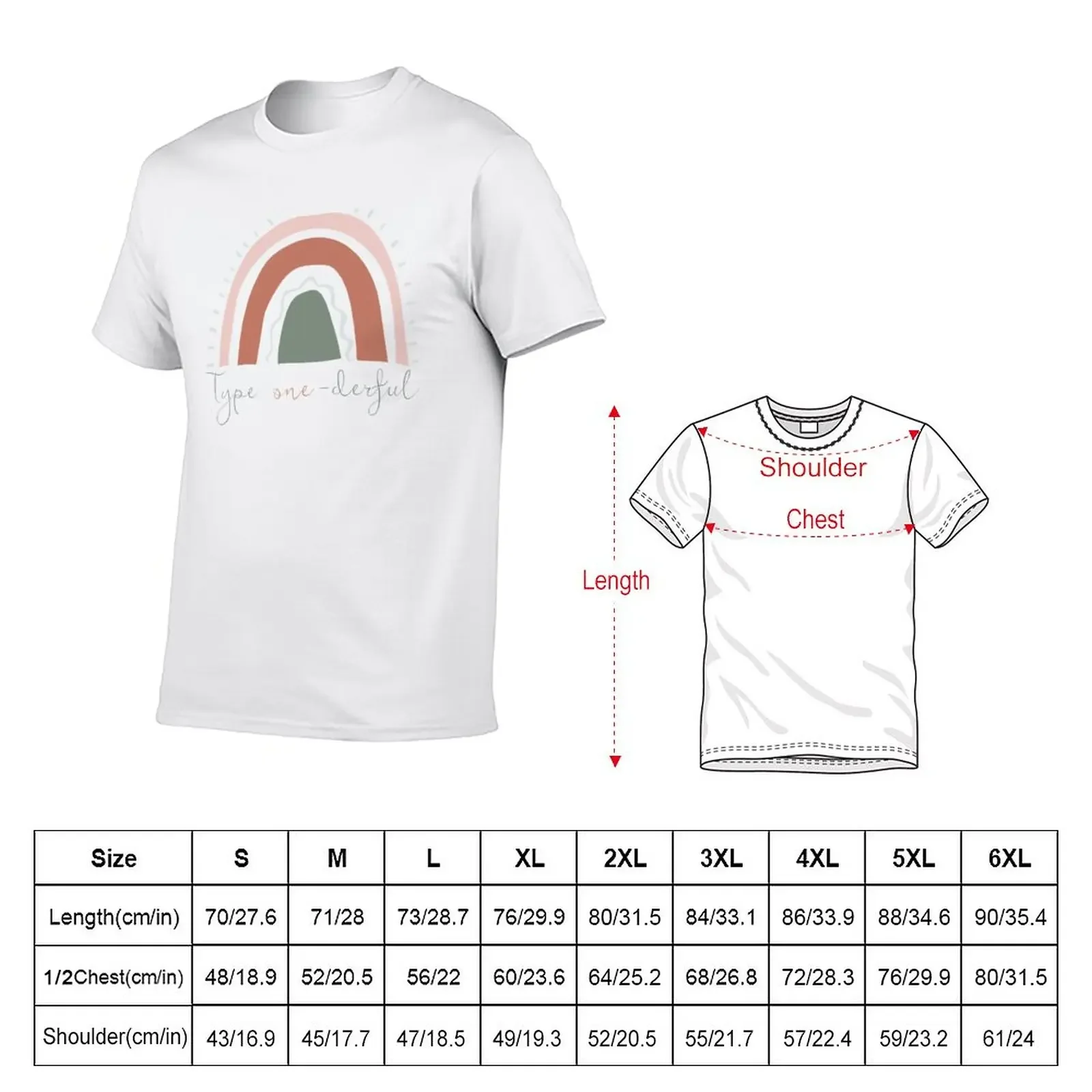 New Type One-derful Diabetes T-Shirt shirts graphic tees T-shirt for a boy workout shirts for men